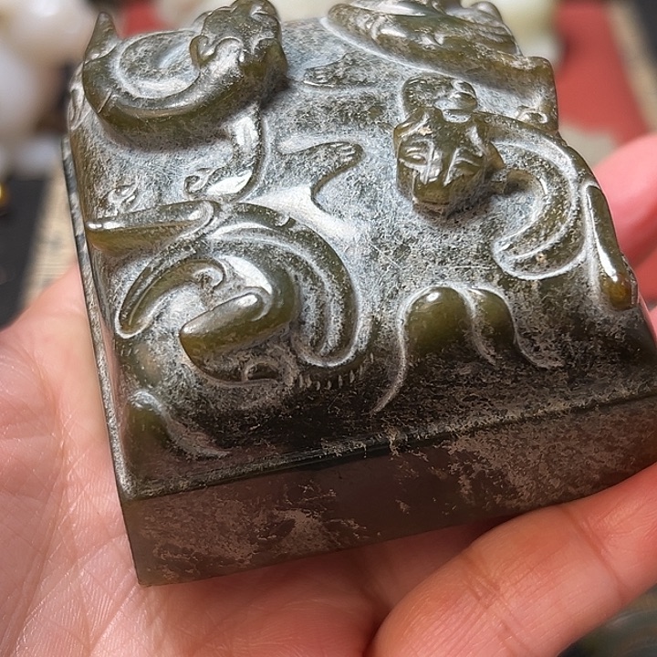 寂***学和田玉（糖玉）未镶嵌车挂