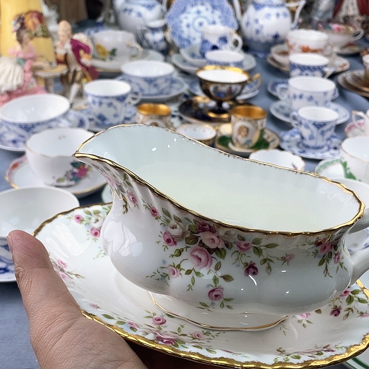 海外瓷器中古欧瓷小房子