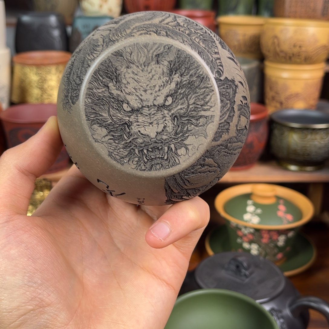 茶杯紫砂宜兴原矿紫砂杯茶具