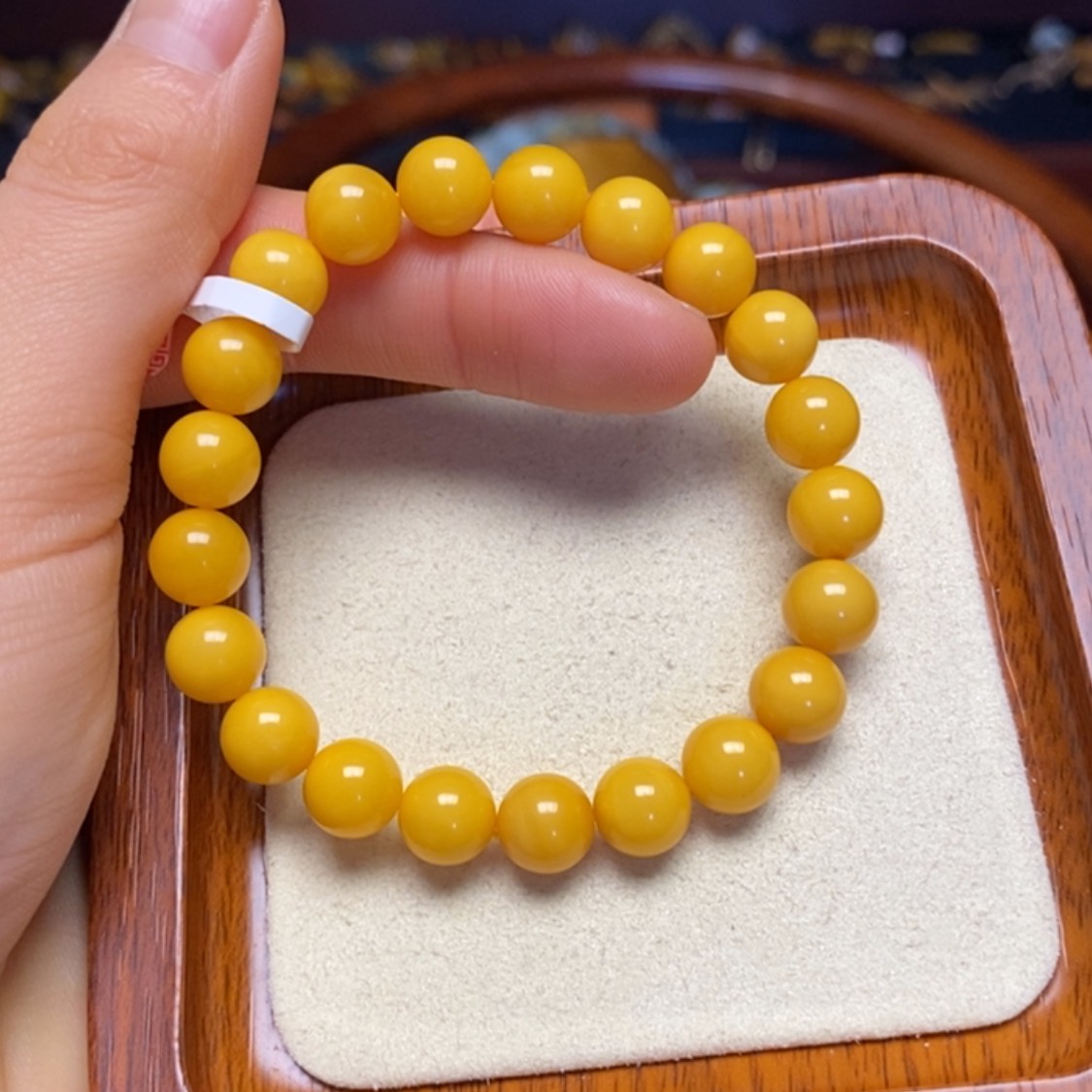 【闪购商品】蜜蜡手链未镶嵌手串