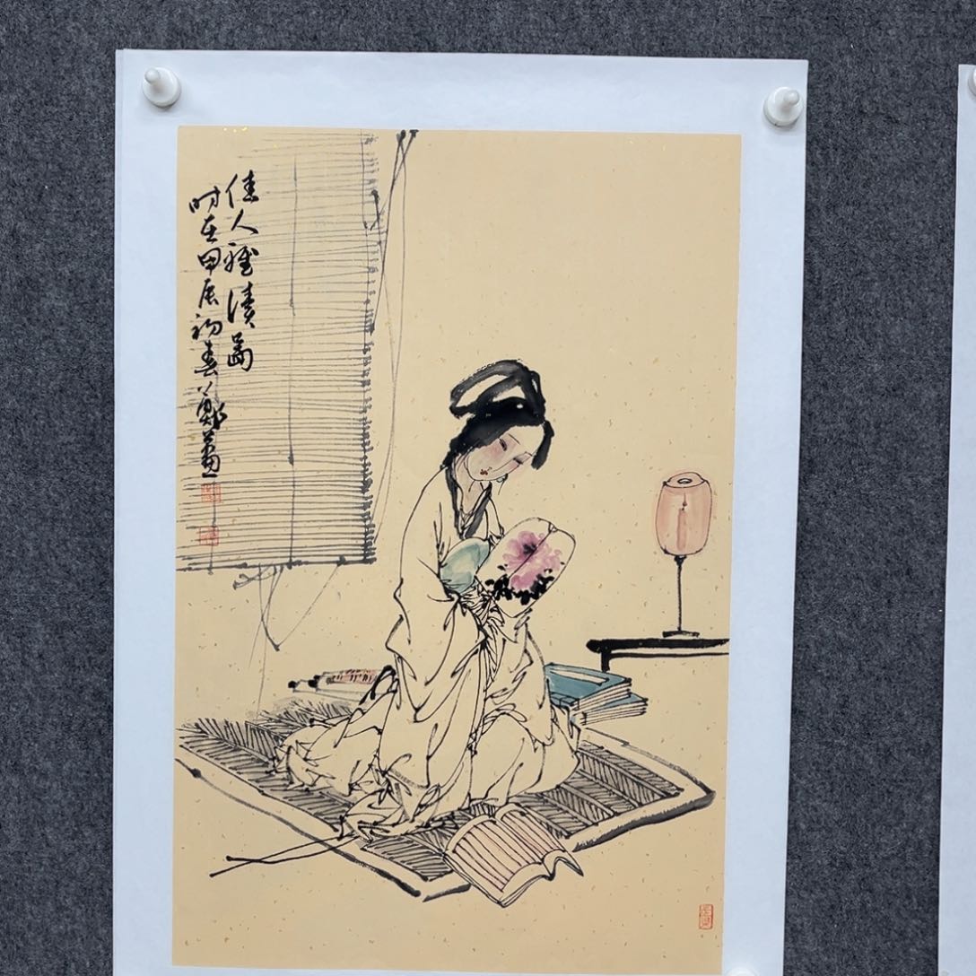 国画乐*宣纸和纸等都要印刷出来