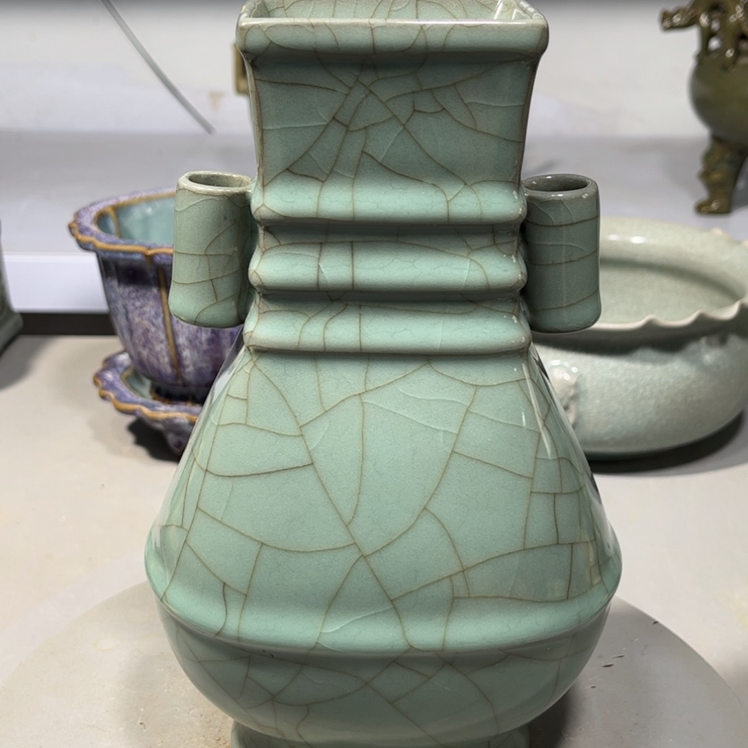 瓶官窑瓷器品相完美