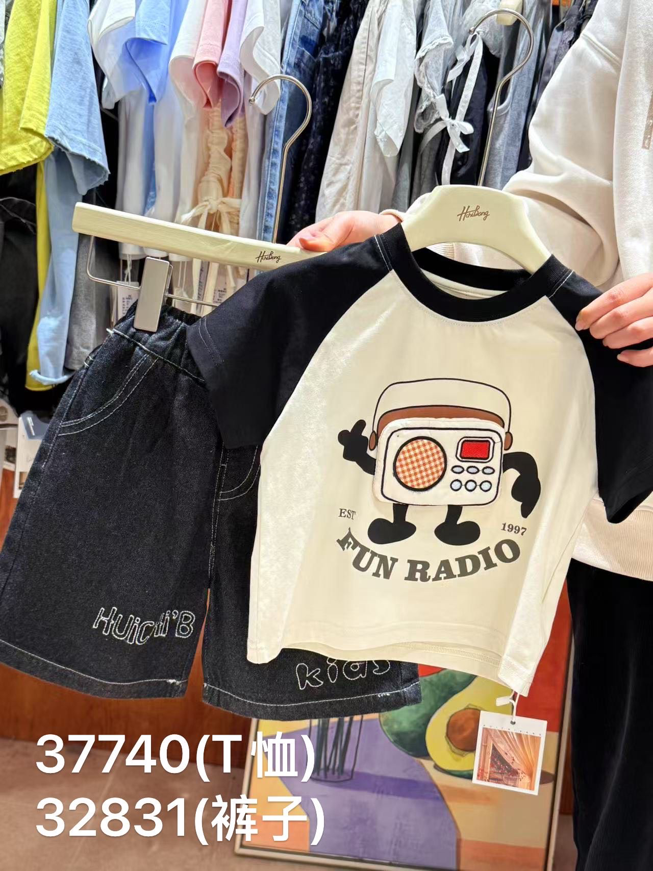 2025年夏款短袖短裤儿童服装