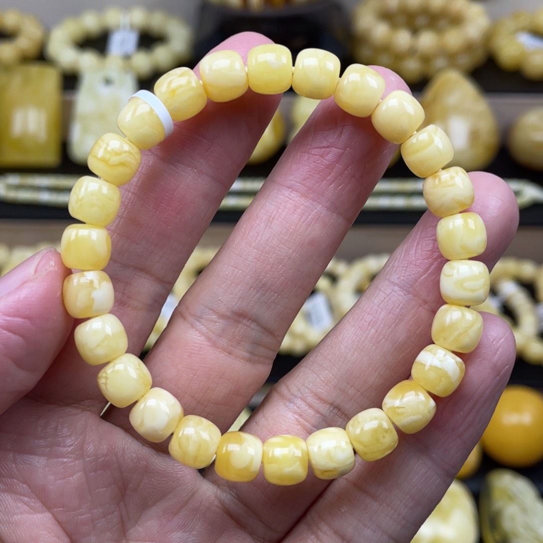 琥珀裸石未镶嵌琥珀蜜蜡