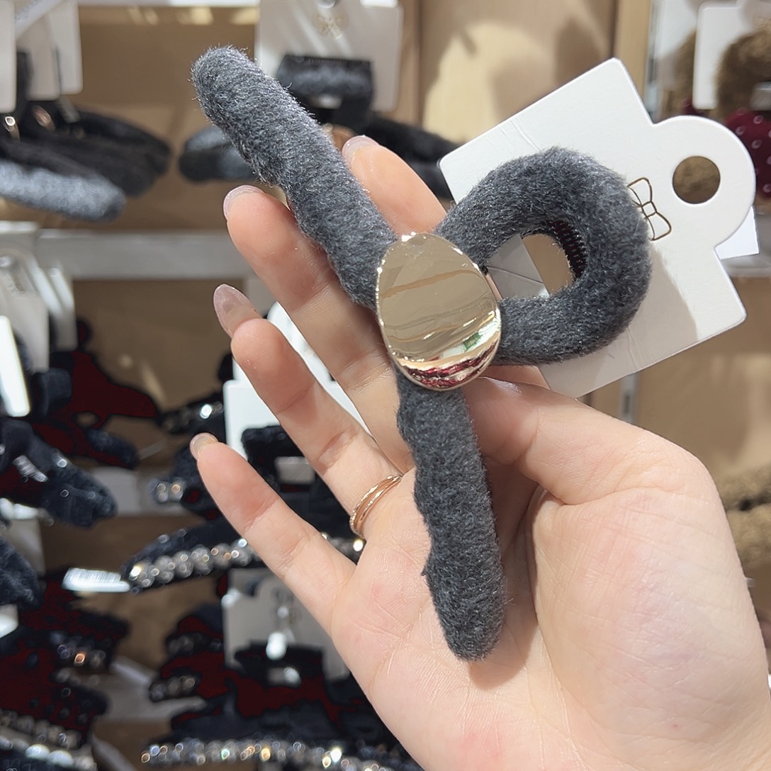 羽毛不锈钢灰色金片片大抓