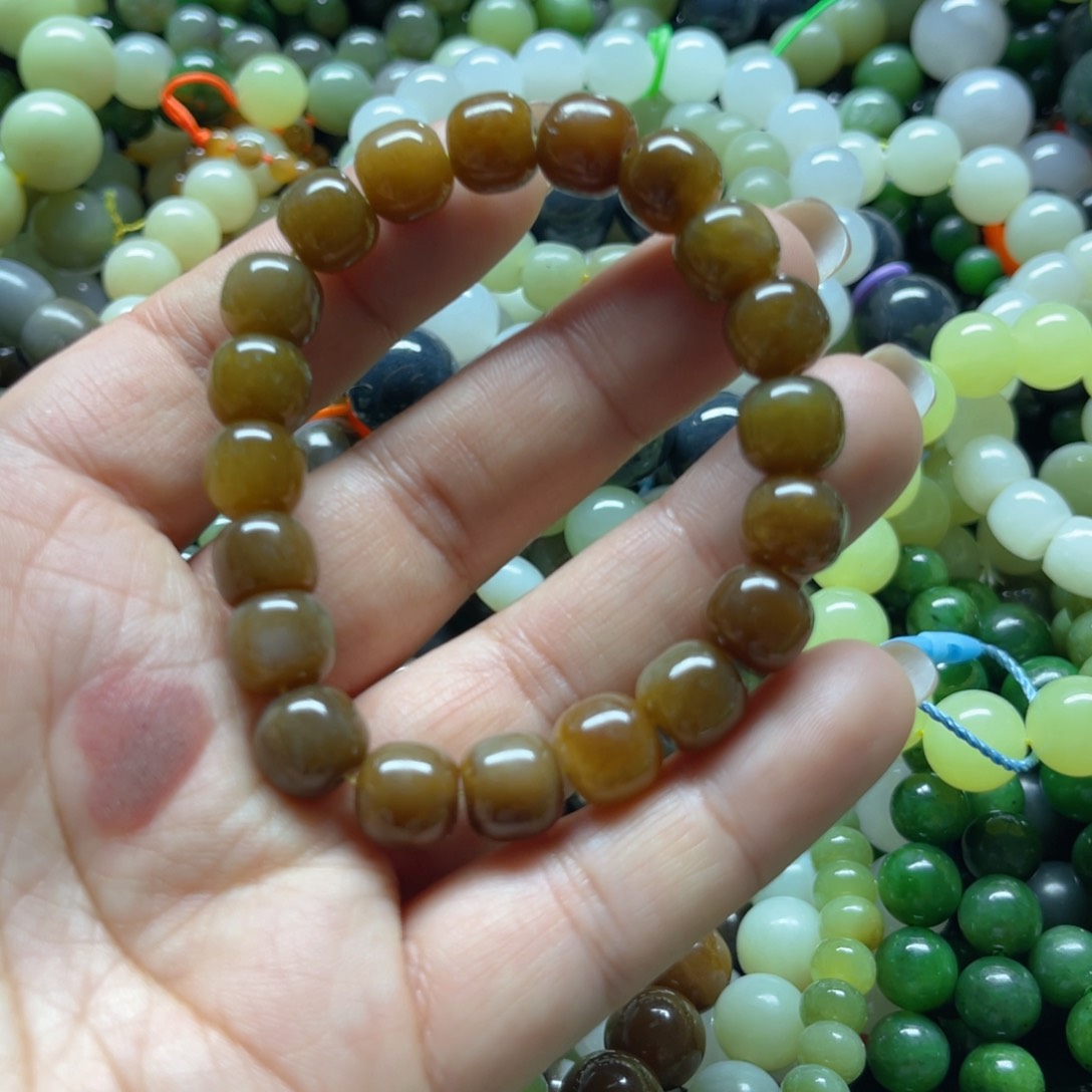 和田玉手链未镶嵌