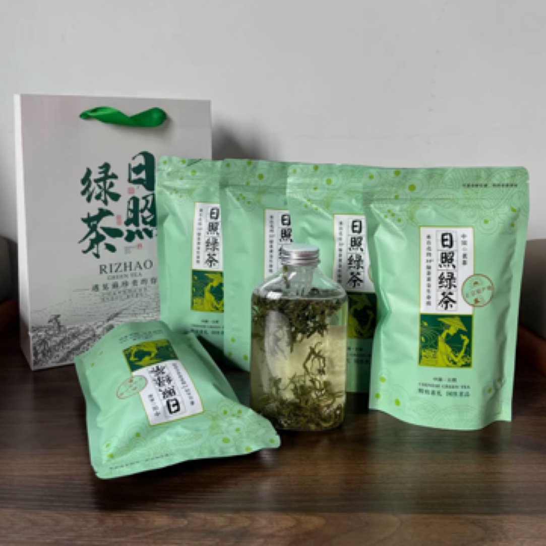 《大美专属》2024年5月份日照绿茶春茶500g装