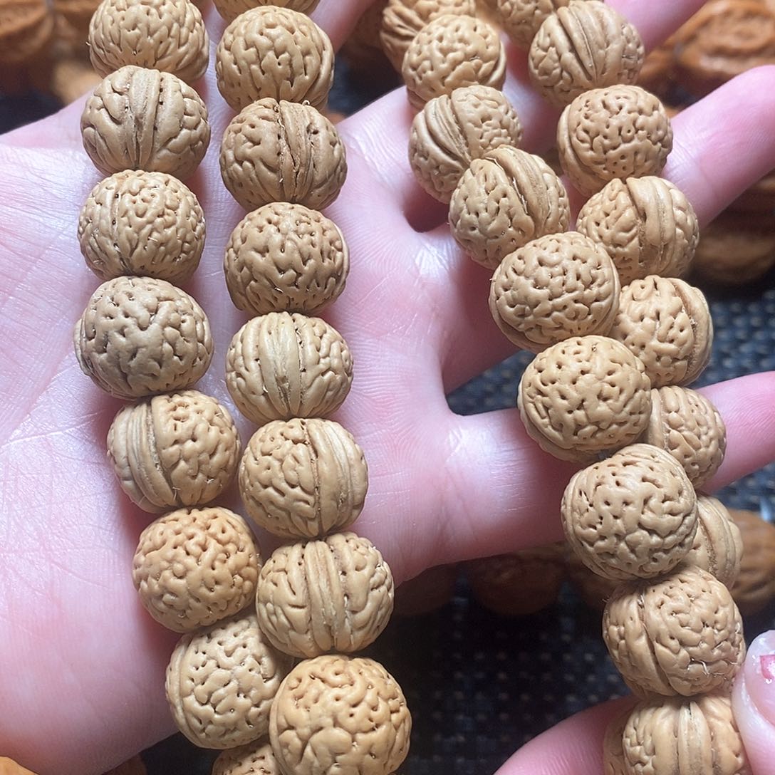 文玩核桃手串桃核54颗