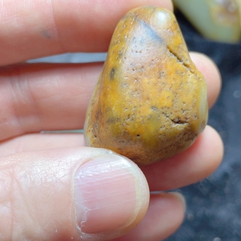 套链未镶嵌和田玉（糖玉）