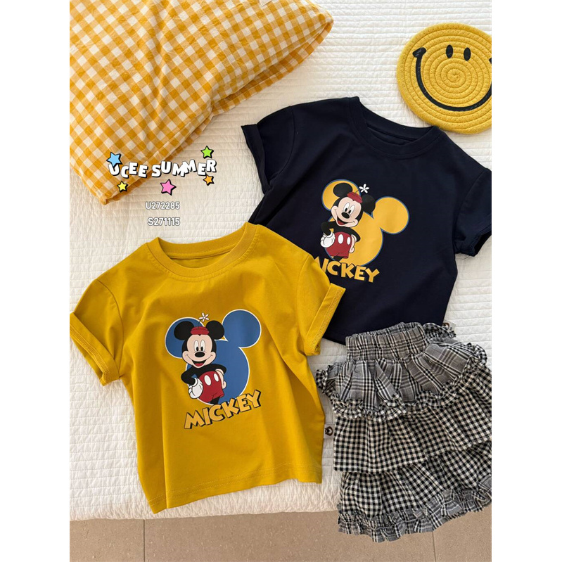 釉兮·26夏~米老鼠T恤U272285/S272285（童装汉服）