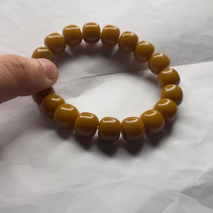 春***茧石英质玉合金手链
