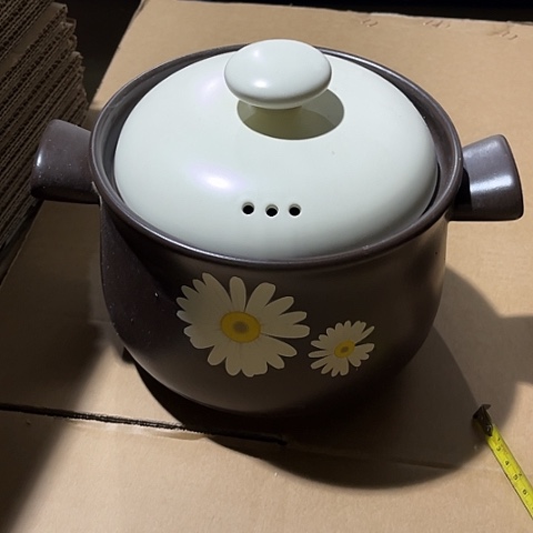 微瑕，明火，口径21高14，3L