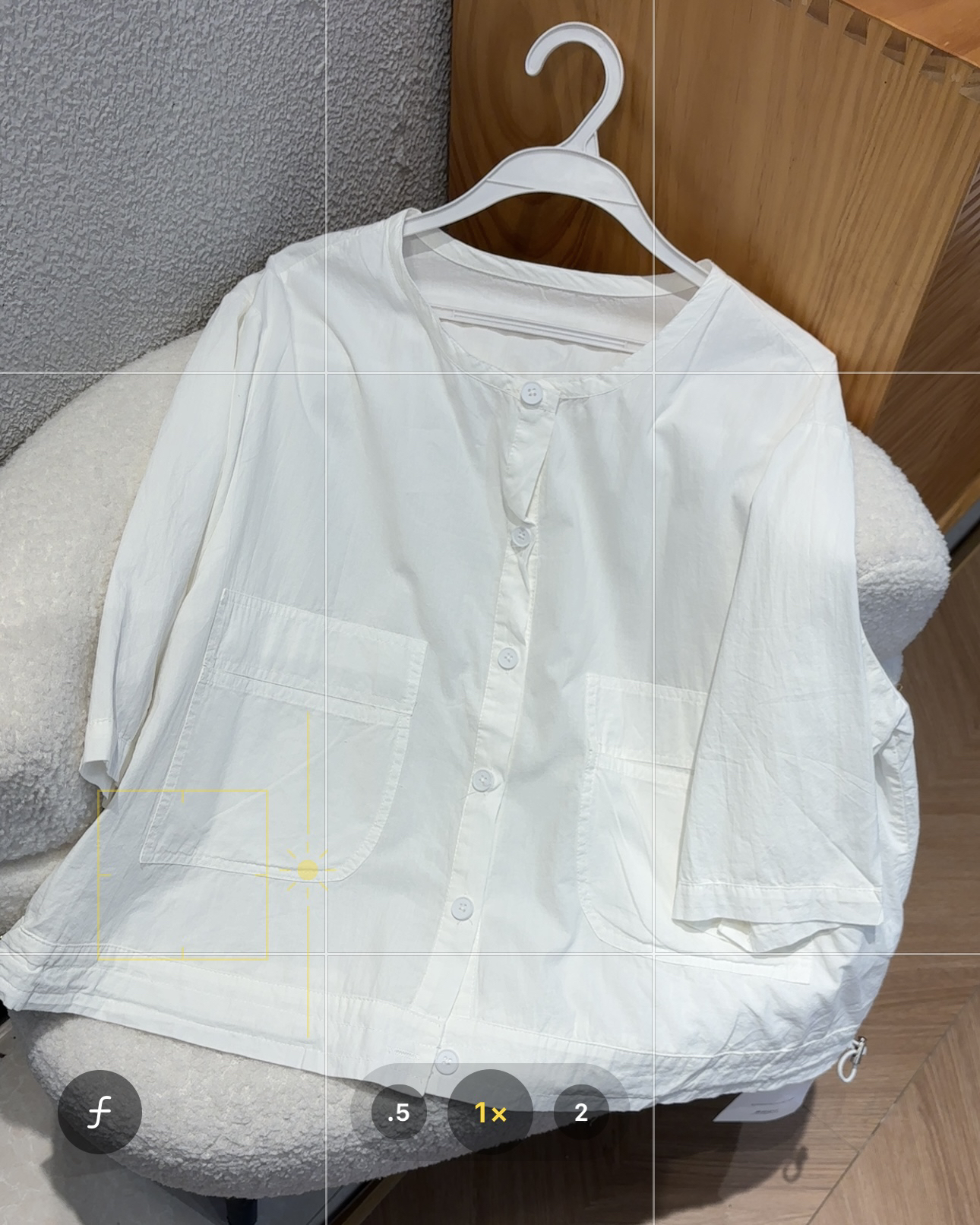 新疆包邮【238】纯色圆领衬衫-衣长56