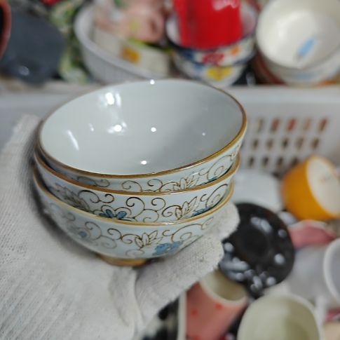 瓷片陶瓷餐具杯碗盘微瑕介意慎拍