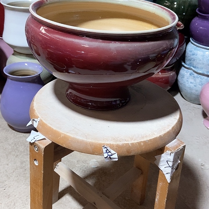 瓶口22高17 景德镇陶瓷学院瑕