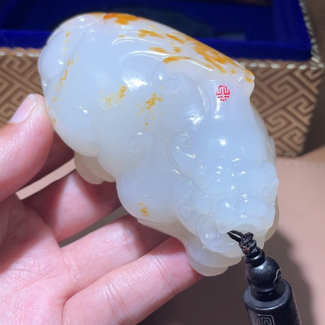 和田玉颈饰未镶嵌A7 