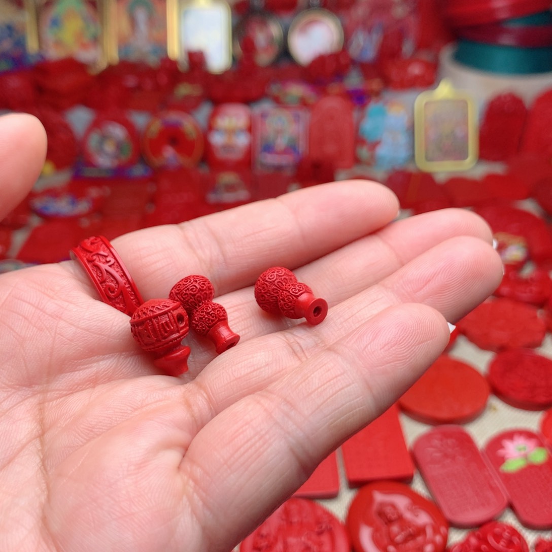 天然辰砂工艺品朱砂配件