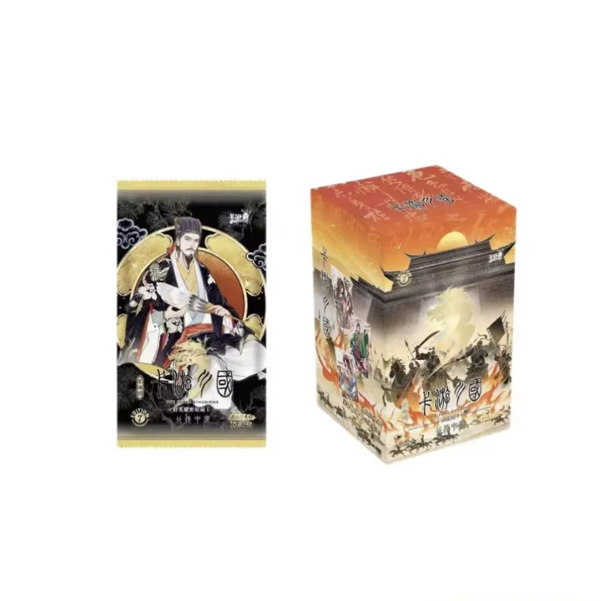 修修【玩法合集】卡游三国-群英耀世卡-英雄颂-北伐中原-第七弹