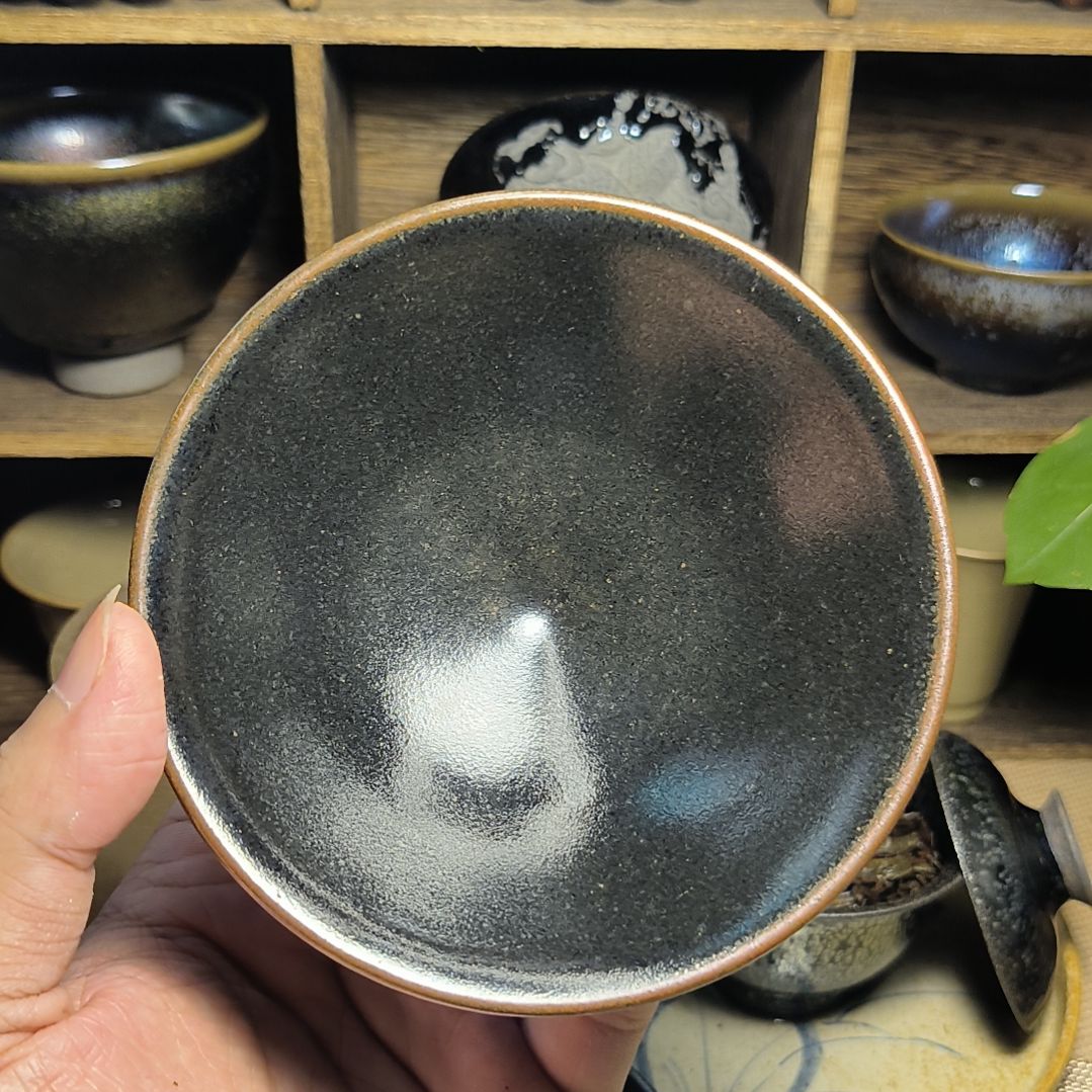 茶盏建窑建盏龙窑柴烧