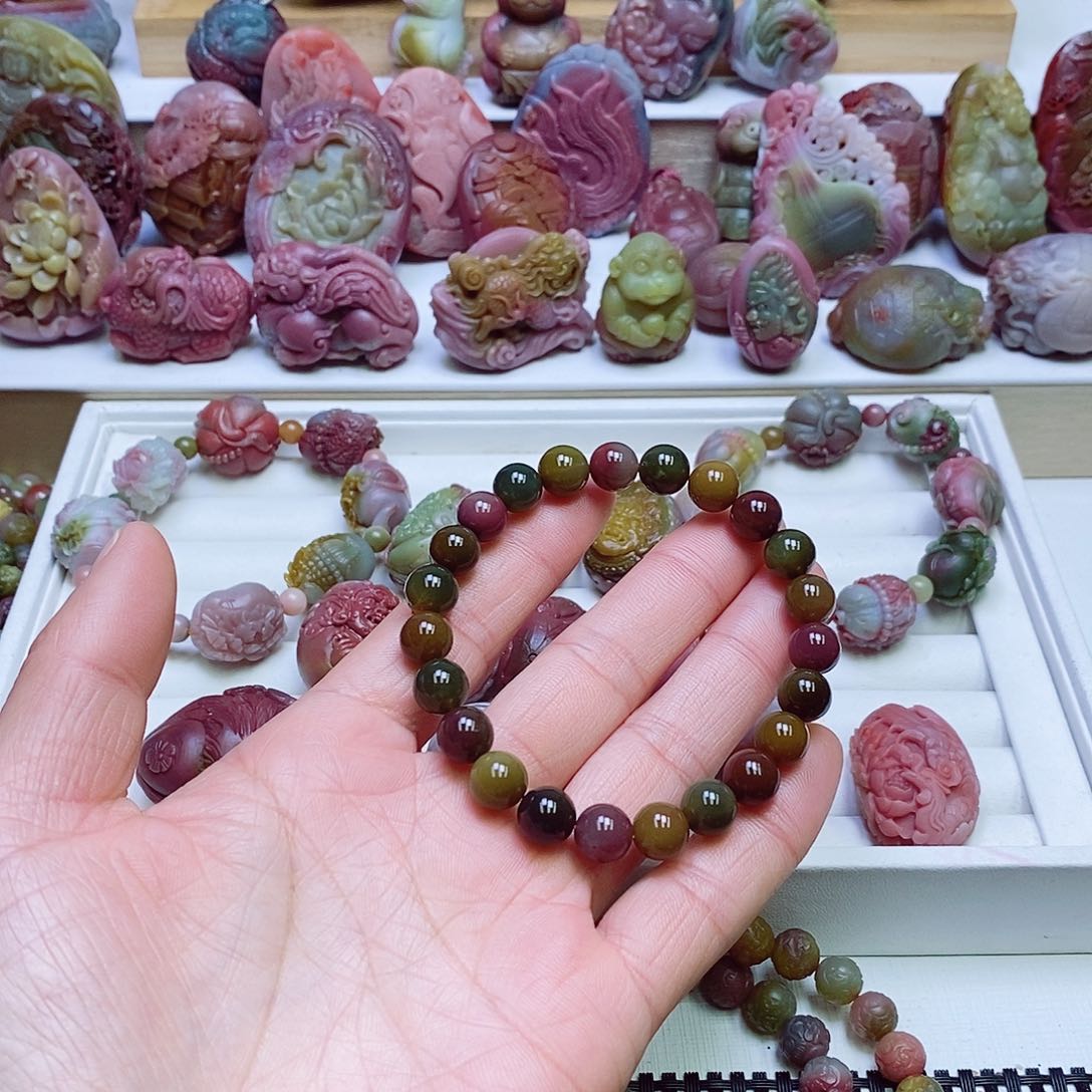 玛瑙/玉髓盐源玛瑙未镶嵌