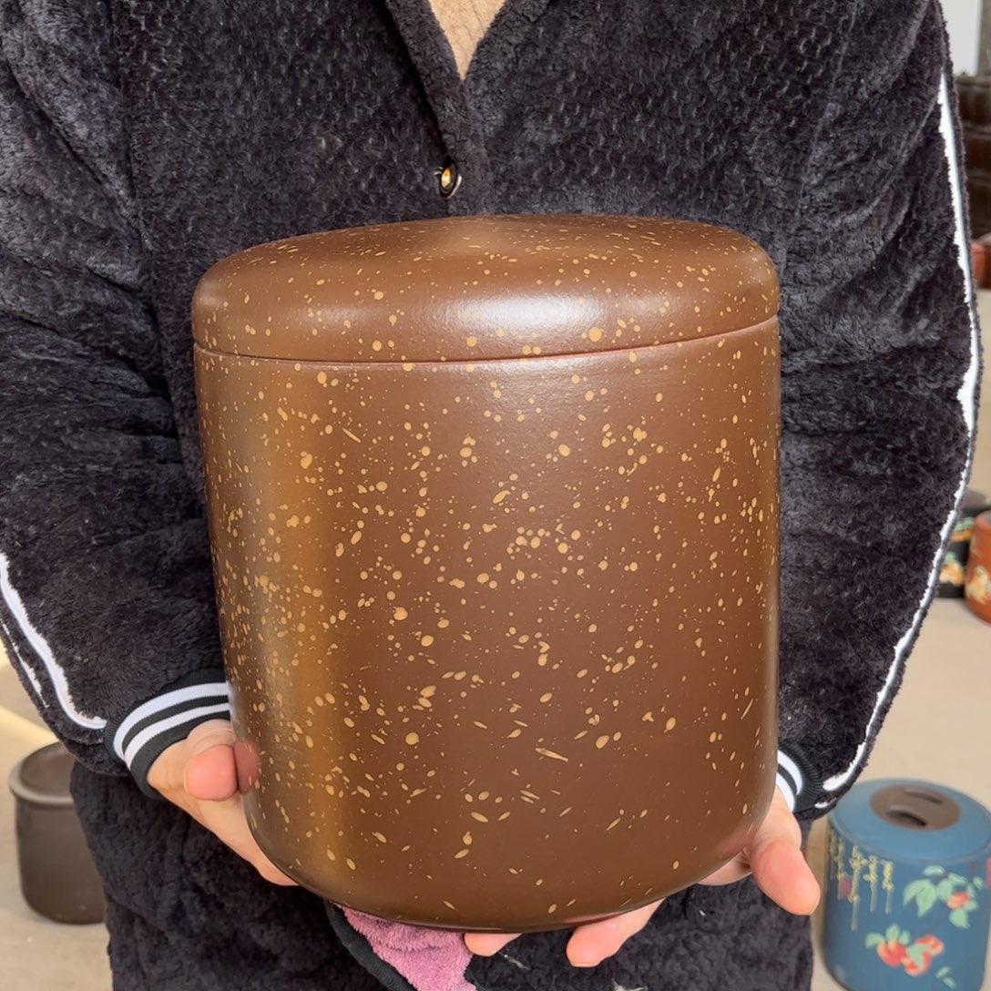 紫砂茶叶罐8 饼茶叶罐