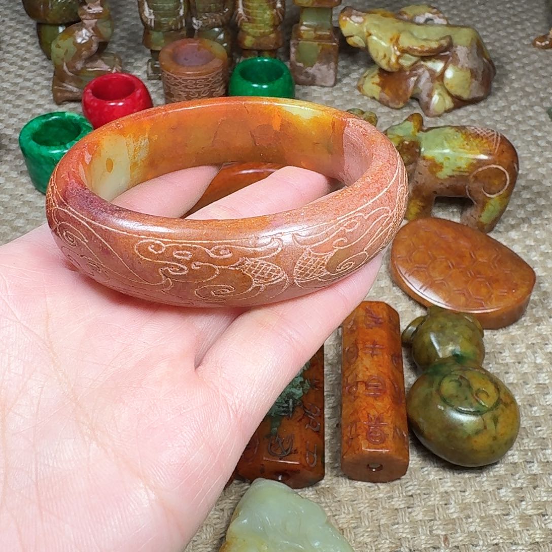 白玉菩提吊坠挂件