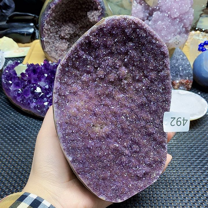 未镶嵌紫晶大型摆件（非配饰）