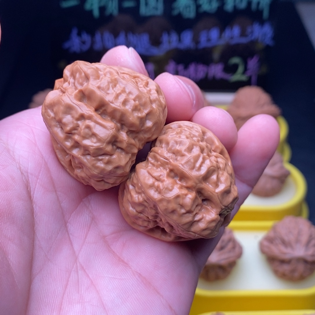 桃核吊坠三角蛙尺寸38