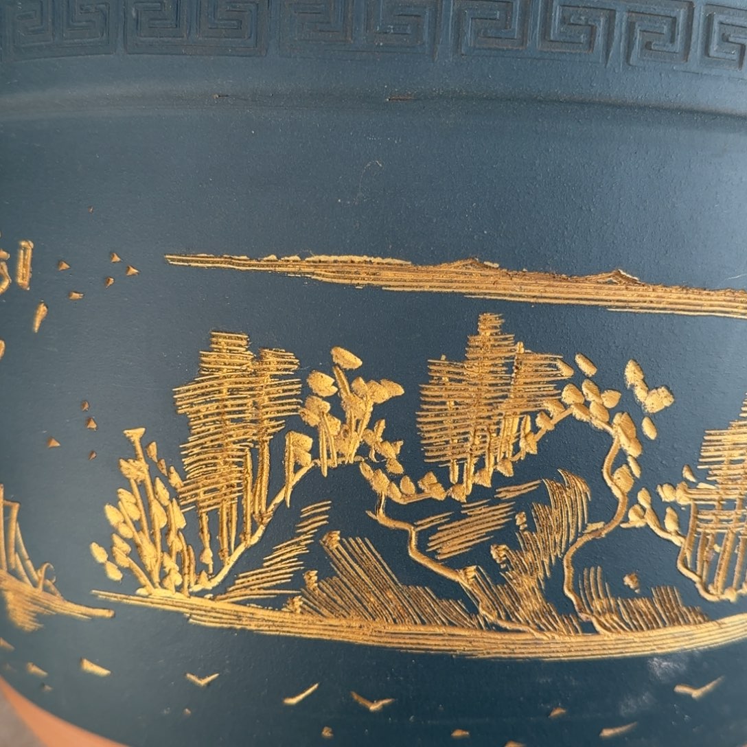 花盆紫砂口径30.高20