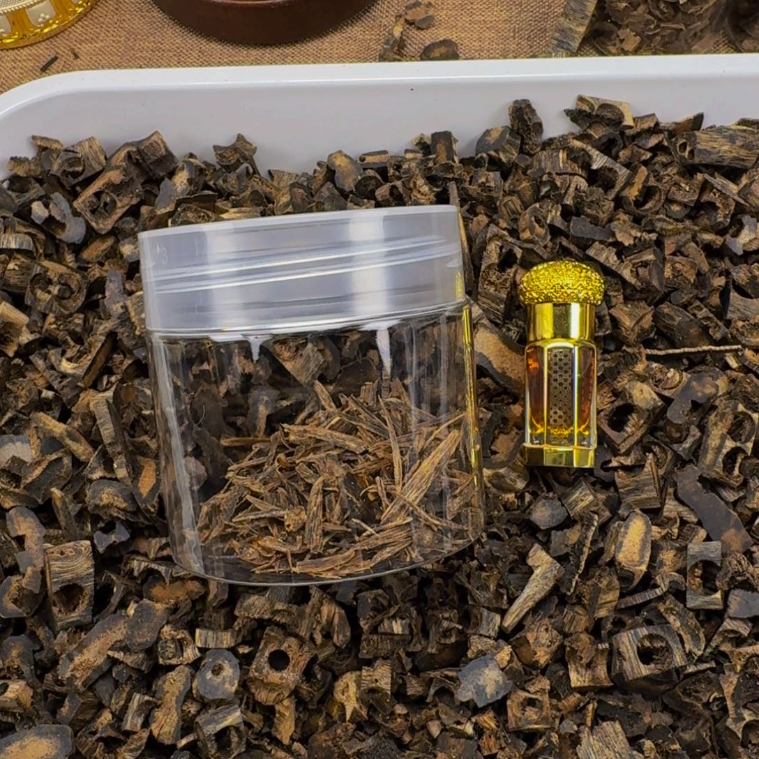 蔚***蓝线香虎斑沉水钩丝10克+3克古法精油