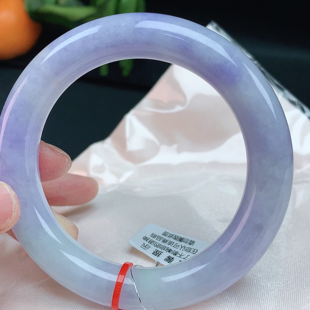 翡翠手镯未镶嵌58胖