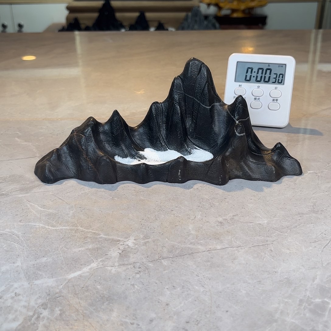 小***牛灵璧石手工雕刻奇石摆件