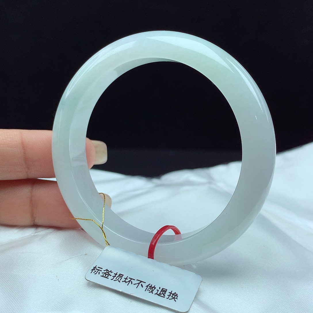 翡翠手镯未镶嵌54圈 3416