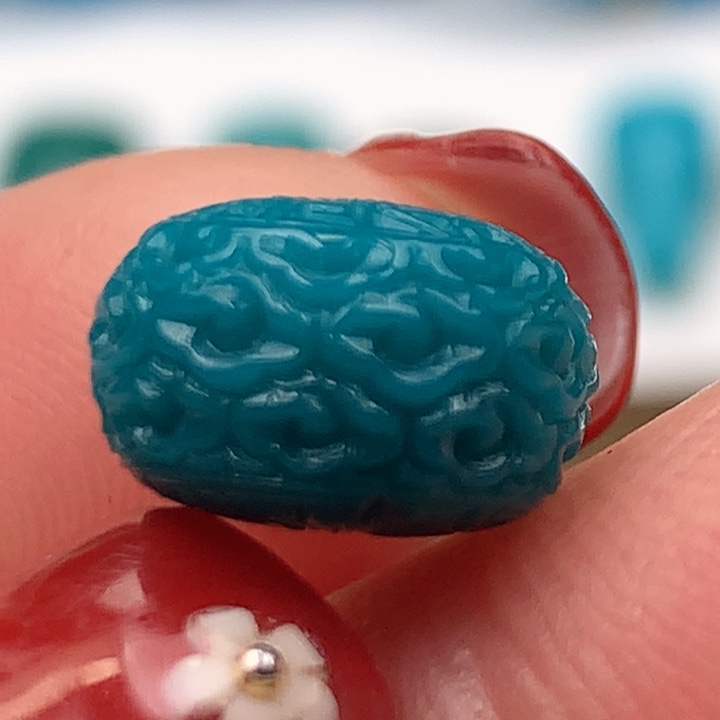 绿松石车挂未镶嵌