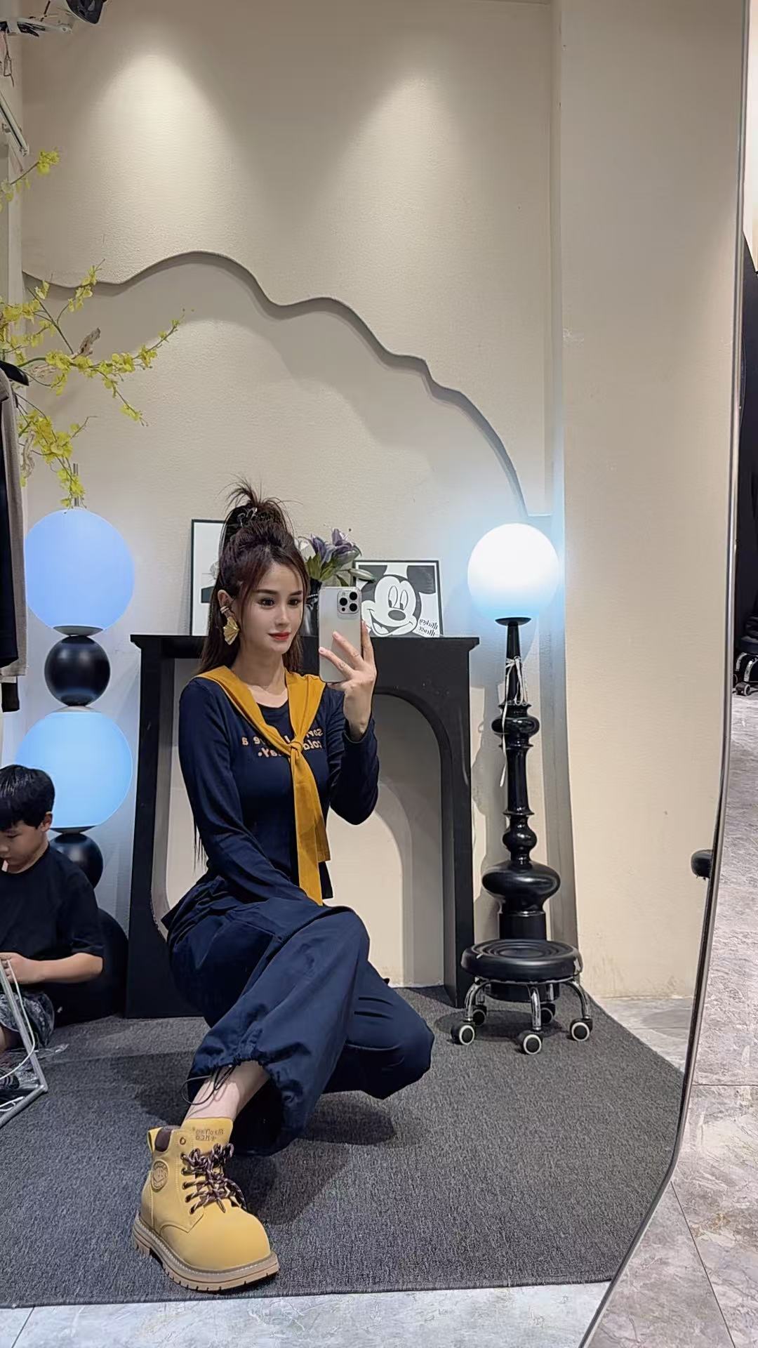 时尚套装套装休闲风长袖酷飒风长裤气质