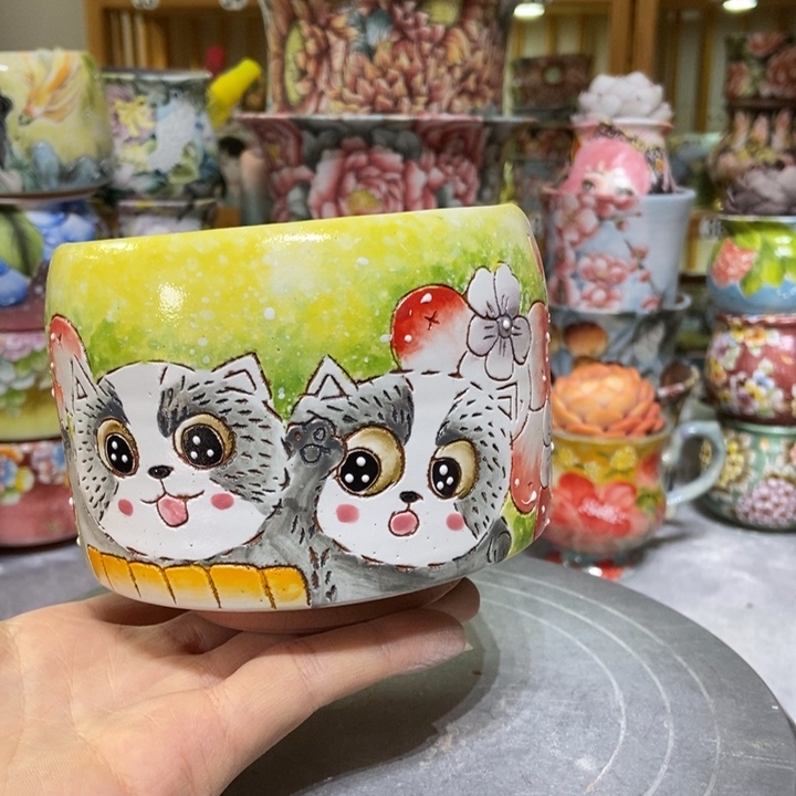 景德镇艺术手绘作品