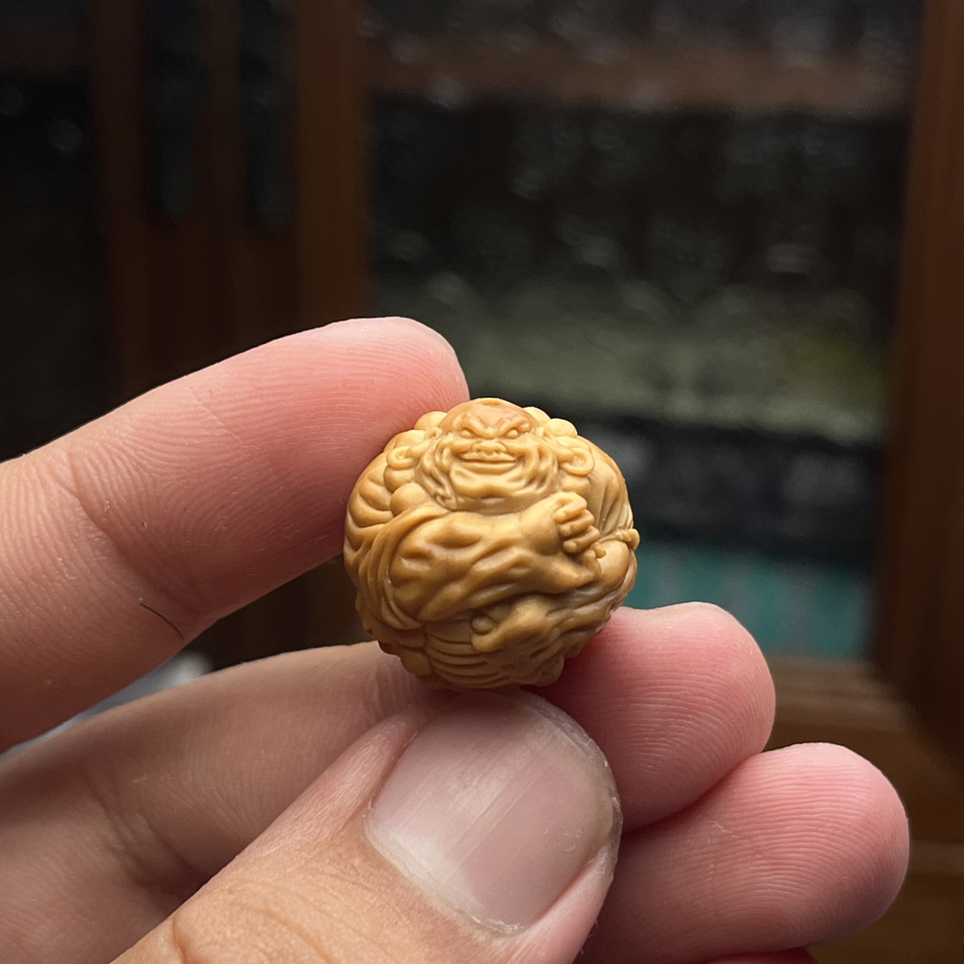猴头单籽雕刻破戒金刚