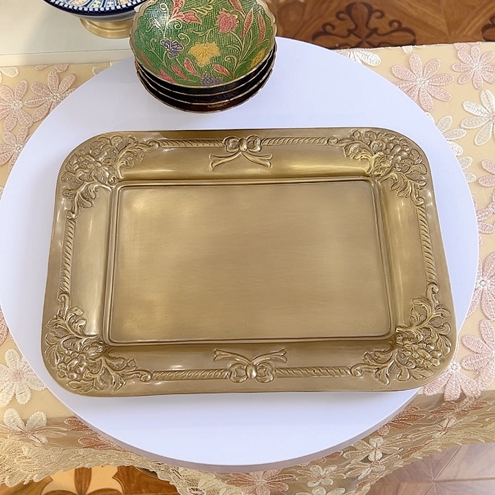 黄铜摆件创意绿植