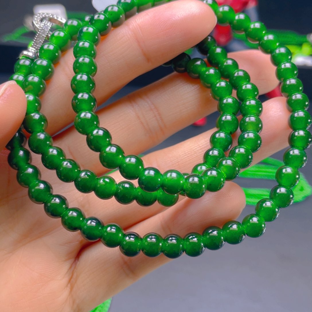 翡翠项链未镶嵌，1