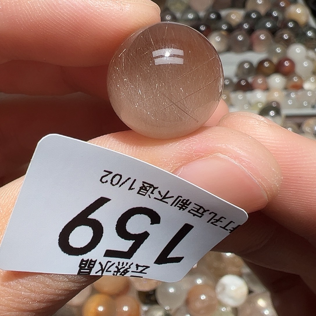 未镶嵌水晶珠宝半成品