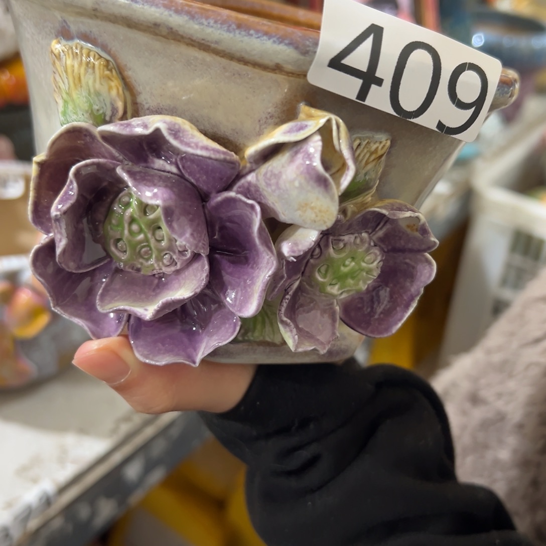 花盆，拍满20发货，退款拉黑瑕疵409