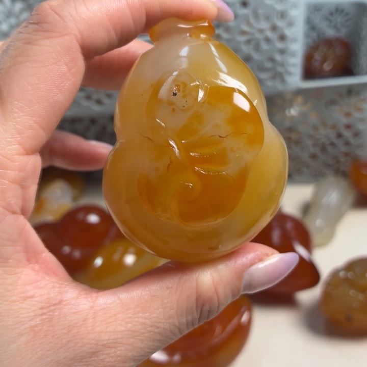 玛瑙/玉髓未镶嵌吊坠(不含链)