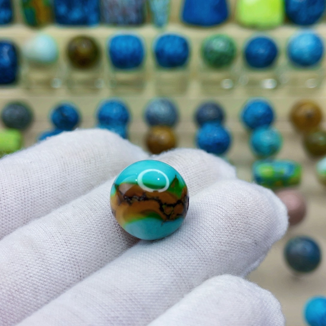 未镶嵌绿松石颈饰尺寸卡14