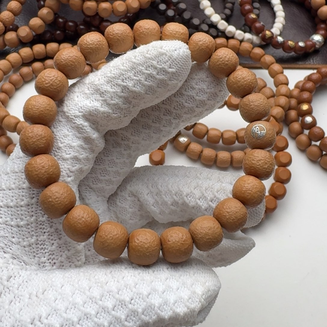 猴头核桃手串猴头熔岩老型银标体验款10.7