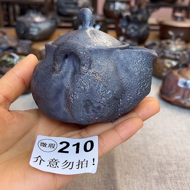 裸柴烧陶瓷手工茶器