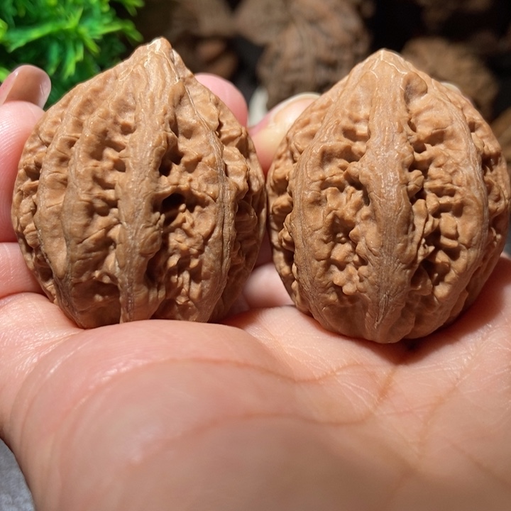 把件文玩核桃东北楸子小雪29