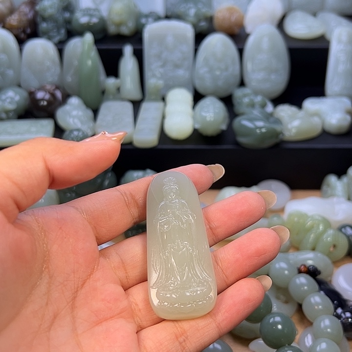 可***凉颈饰未镶嵌和田玉