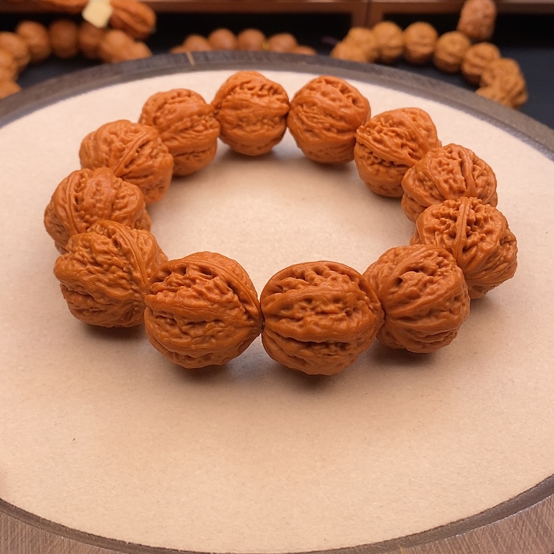 手串文玩核桃粗筋八棱26