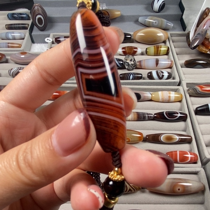 玛瑙/玉髓未镶嵌颈饰