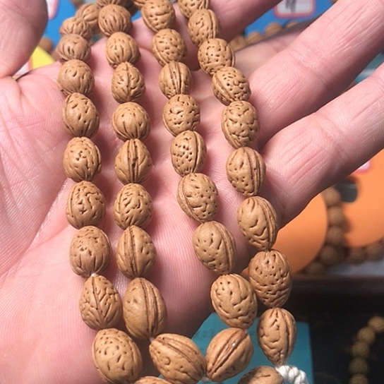 順***然桃核手串野生桃核瓜子58米